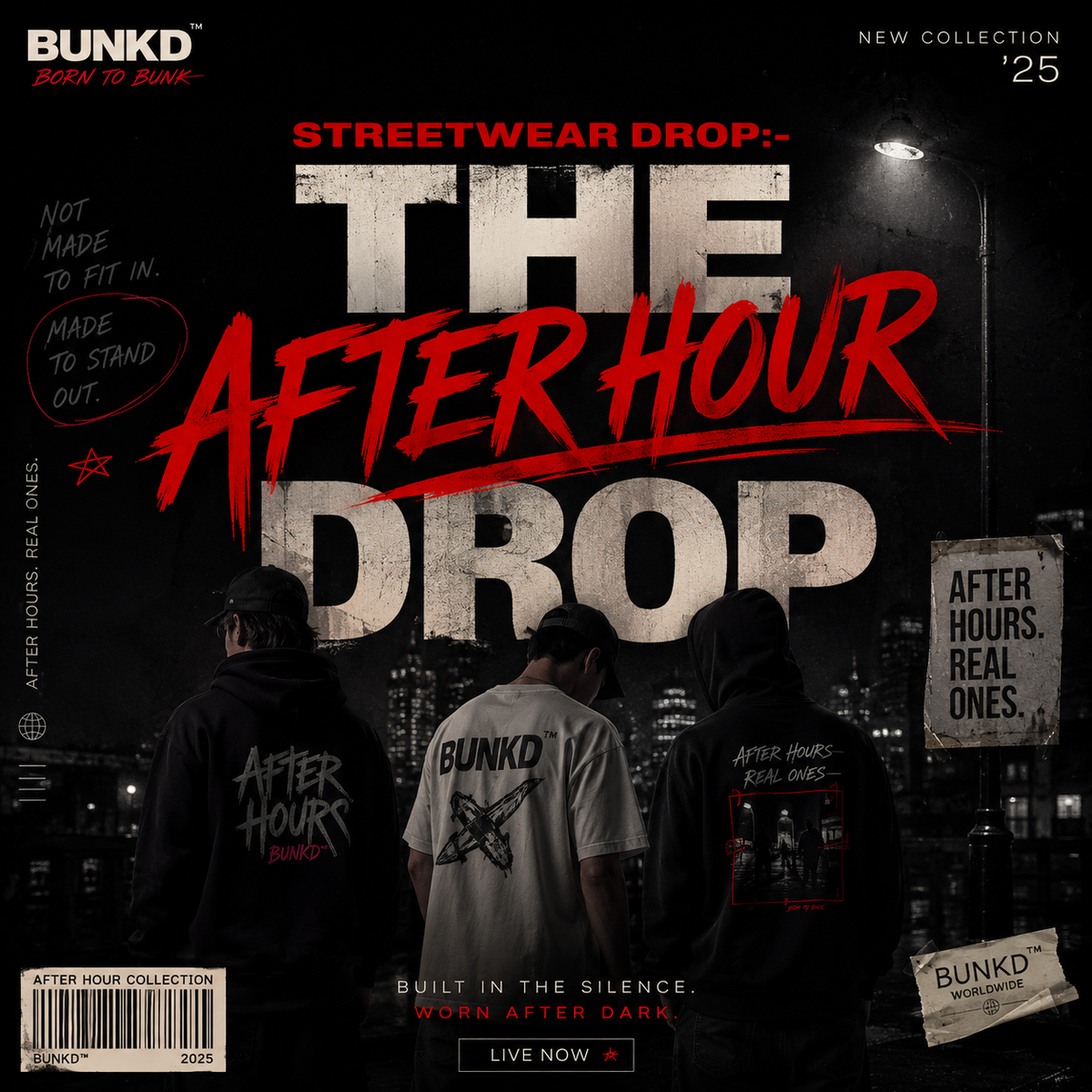 Streetwear Drop: The After Hours Drop