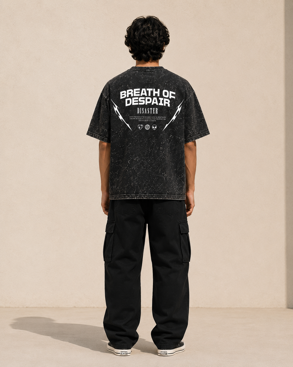 BREATH OF DESPAIR: STILL STANDING(ACID WASHED TEE)