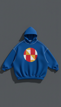 Electric Blue Logo Hoodie